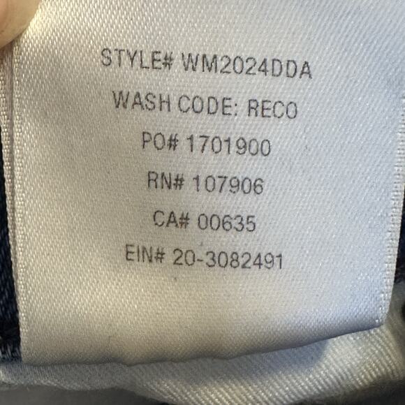 HUDSON Women 30 Jeans Split Leg Nico Mid Rise Cigarette Grommets Pintuck Lt Blue - Picture 12 of 15